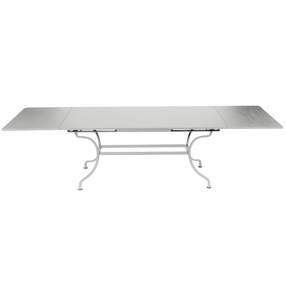 Table rallonge ROMANE Fermob gris métal