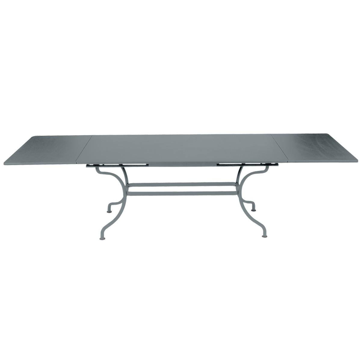 Table rallonge ROMANE Fermob gris orage