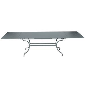 Table rallonge ROMANE Fermob gris orage