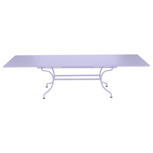 Table rallonge ROMANE Fermob guimauve