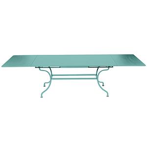 Table rallonge ROMANE Fermob lagune