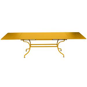 Table rallonge ROMANE Fermob miel