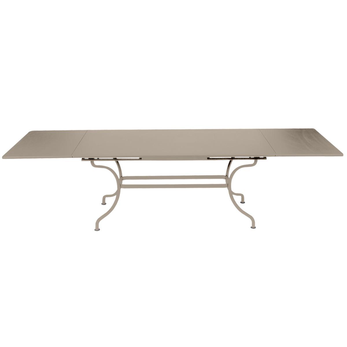 Table rallonge ROMANE Fermob muscade