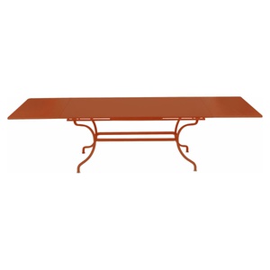 Table rallonge ROMANE Fermob orange confite