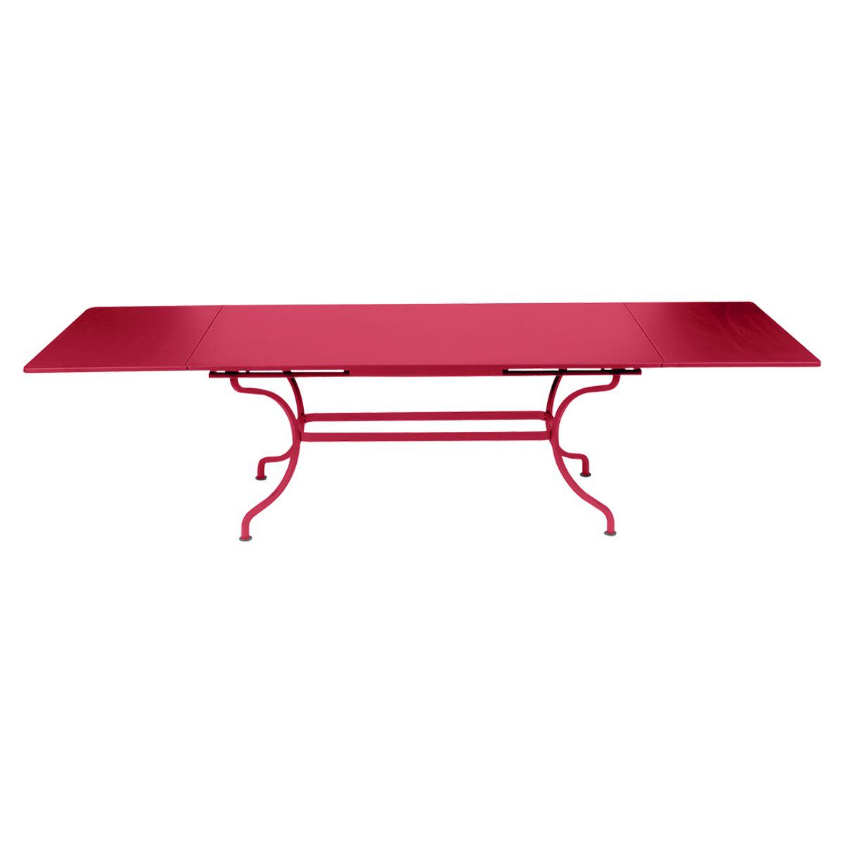 Table rallonge ROMANE Fermob rose praline