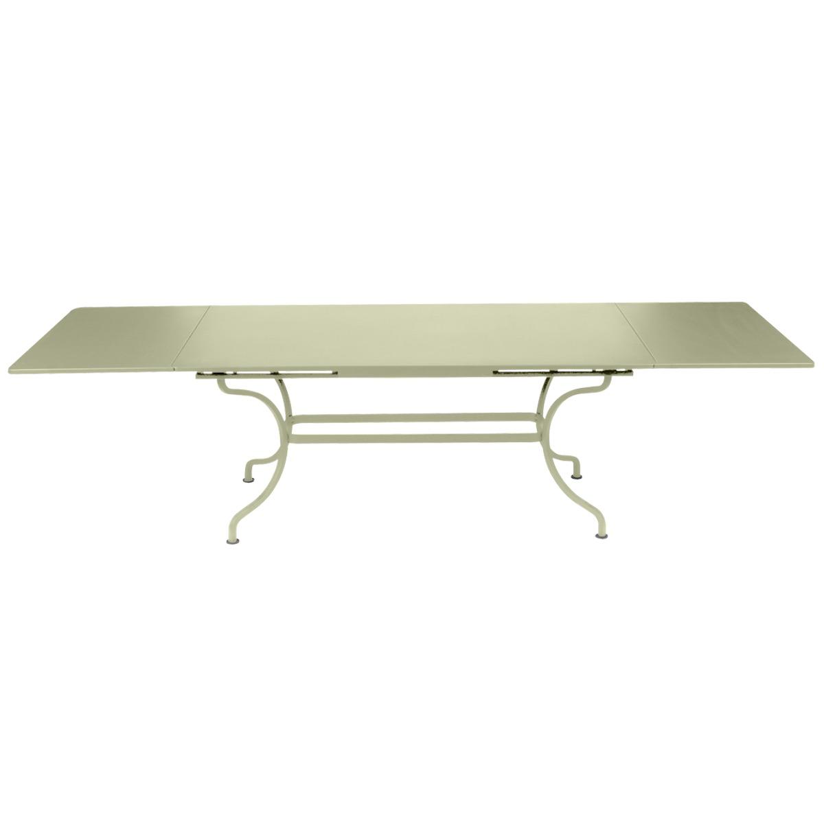 Table rallonge ROMANE Fermob tilleul