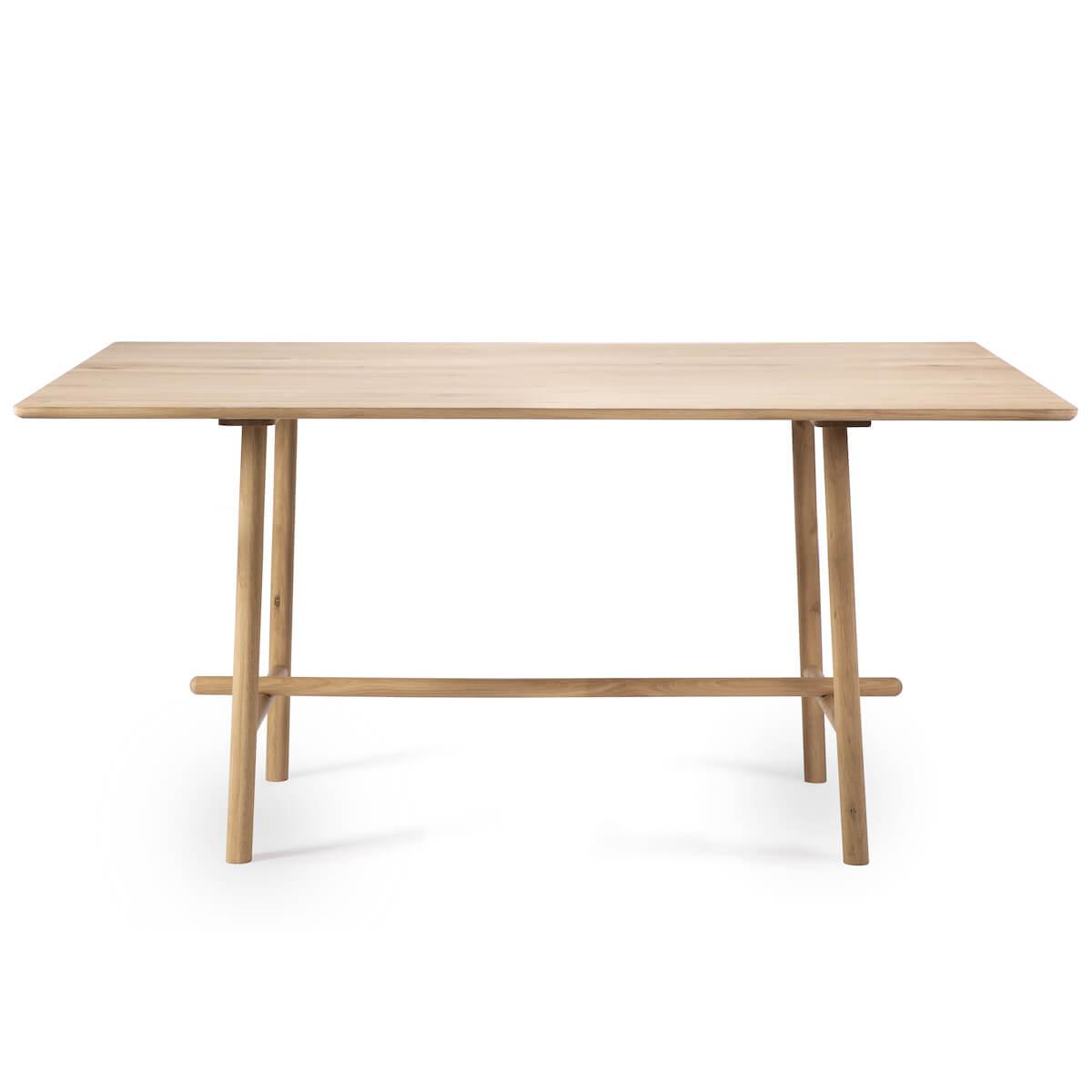 Table réunion haute 100x220cm PROFILE Ethnicraft chêne