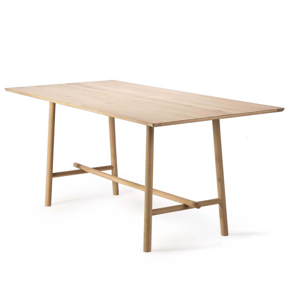 Table réunion haute 100x220cm PROFILE Ethnicraft chêne