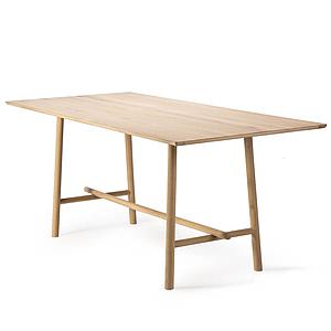 Table réunion haute 100x220cm PROFILE Ethnicraft chêne