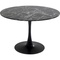 Table ronde 110cm VENETO Kare Design marbre noir