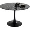 Table ronde 110cm VENETO Kare Design marbre noir