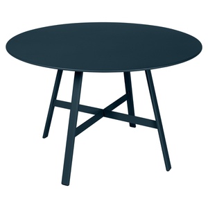 Table ronde 117 cm SO'O Fermob bleu acapulco