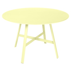 Table ronde 117 cm SO'O Fermob citron givré