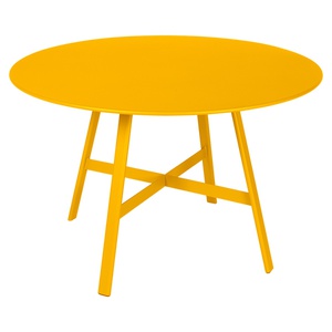 Table ronde 117 cm SO'O Fermob miel new