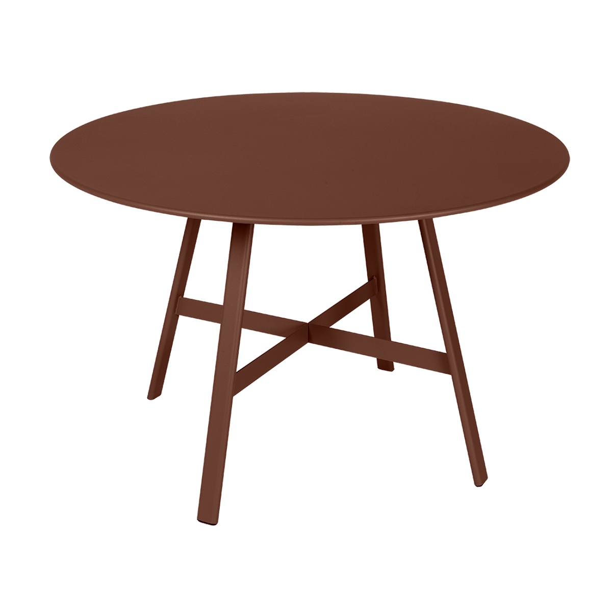 Table ronde 117 cm SO'O Fermob ocre 