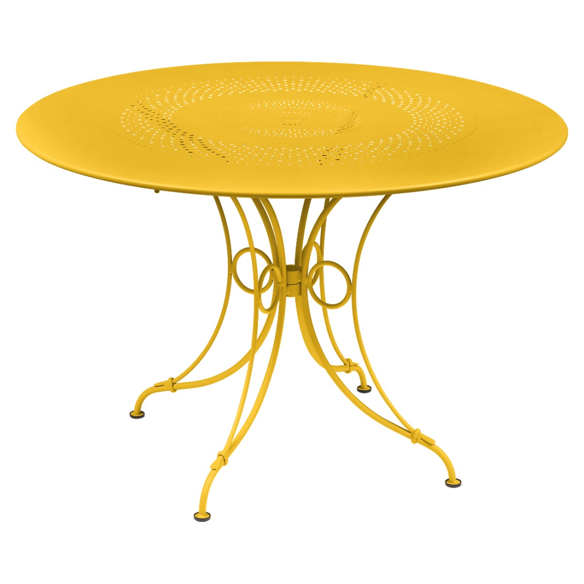Table ronde 117cm 1900 Fermob miel NEW 