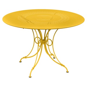 Table ronde 117cm 1900 Fermob miel NEW 