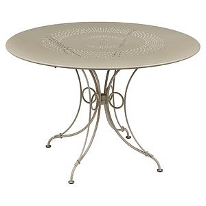 Table ronde 117cm 1900 Fermob muscade