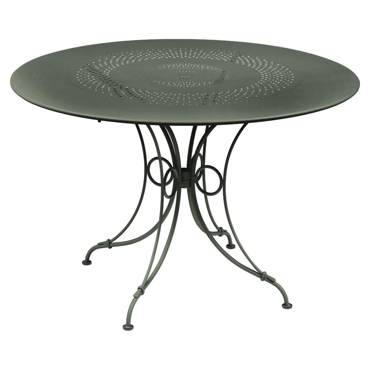 Table ronde 117cm 1900 Fermob romarin