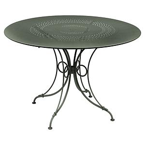 Table ronde 117cm 1900 Fermob romarin