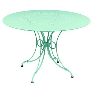 Table ronde 117cm 1900 Fermob vert opaline