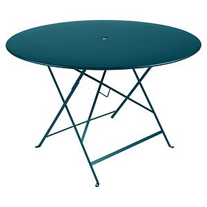 Table ronde 117cm BISTRO Fermob bleu acapulco