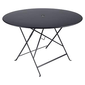 Table ronde 117cm BISTRO Fermob gris carbone