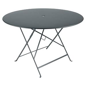 Table ronde 117cm BISTRO Fermob gris orage