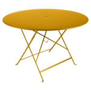 Table ronde 117cm BISTRO Fermob miel NEW