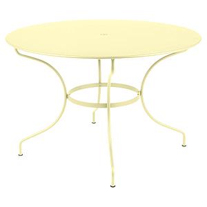 Table ronde 117cm OPERA Fermob citron givré