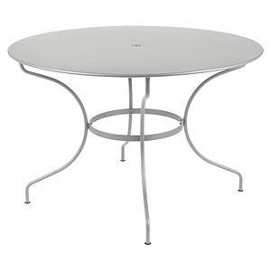 Table ronde 117cm OPERA Fermob gris métal