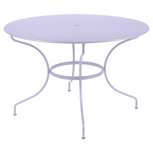Table ronde 117cm OPERA + Fermob guimauve