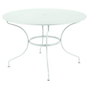 Table ronde 117cm OPERA + Fermob menthe glaciale