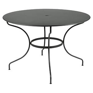 Table ronde 117cm OPERA + Fermob romarin