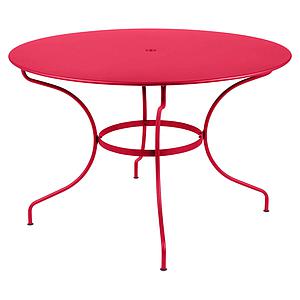 Table ronde 117cm OPERA Fermob rose praline