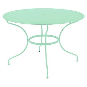 Table ronde 117cm OPERA Fermob vert opaline