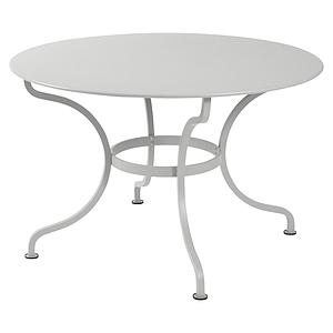 Table ronde 117cm ROMANE Fermob gris métal