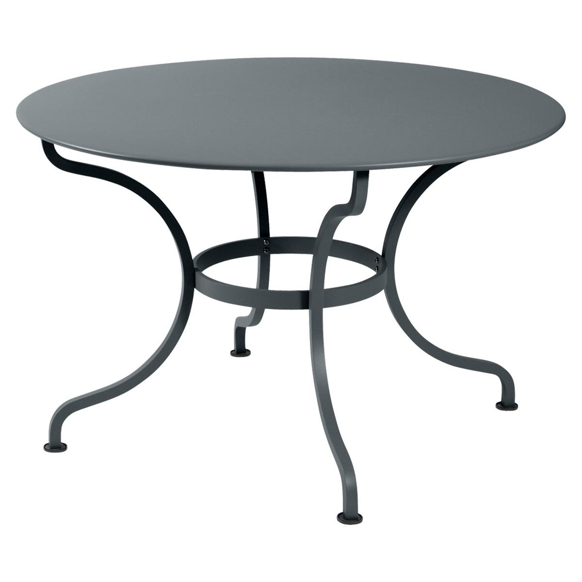 Table ronde 117cm ROMANE Fermob gris orage