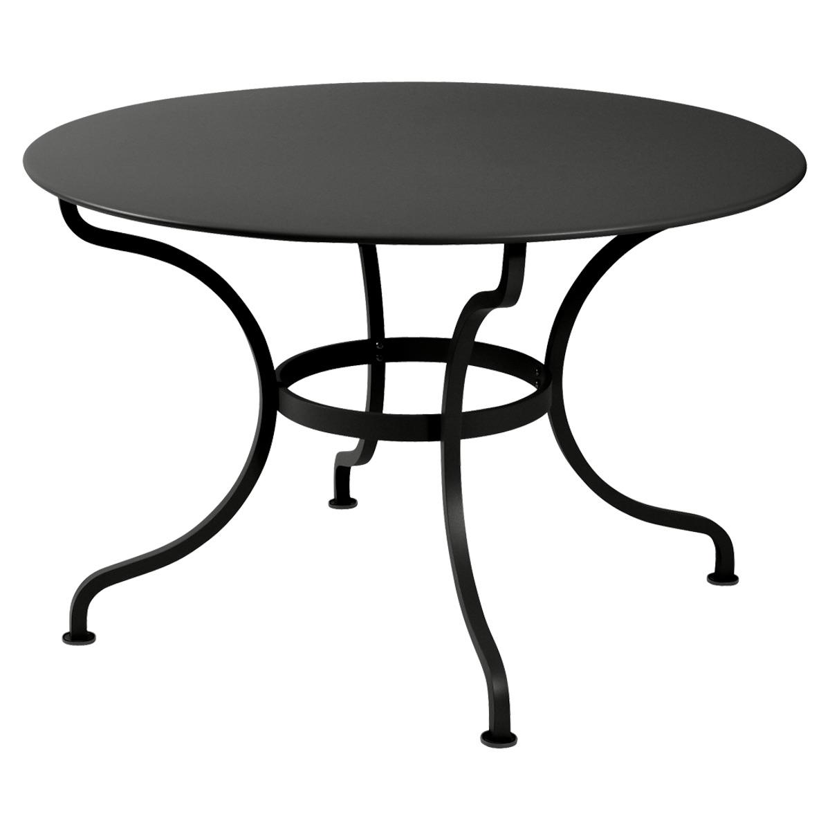 Table ronde 117cm ROMANE Fermob réglisse