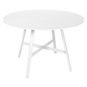 Table ronde 117cm SO'O Fermob blanc coton