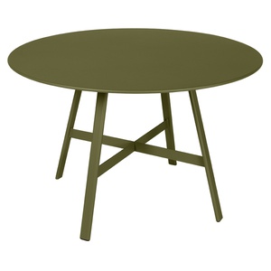 Table ronde 117cm SO'O Fermob pesto