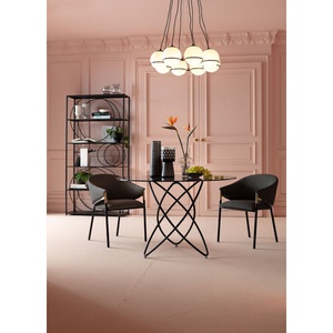 Table ronde 120cm MOLEKULAR Kare Design noir