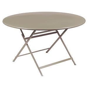 Table ronde 128cm CARACTERE Fermob muscade