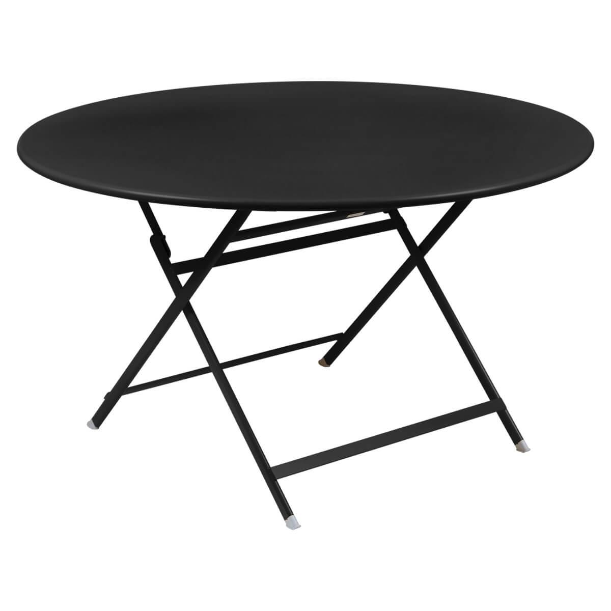 Table ronde 128cm CARACTERE Fermob réglisse