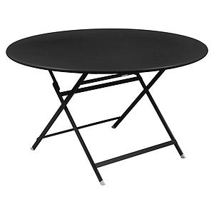 Table ronde 128cm CARACTERE Fermob réglisse