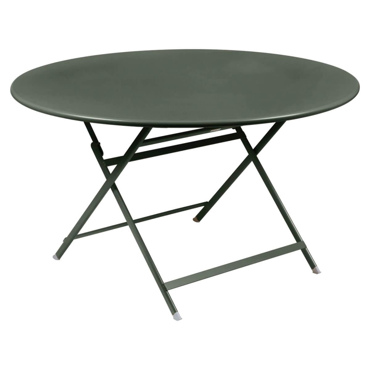Table ronde 128cm CARACTERE Fermob romarin