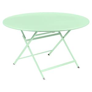 Table ronde 128cm CARACTERE Fermob vert opaline