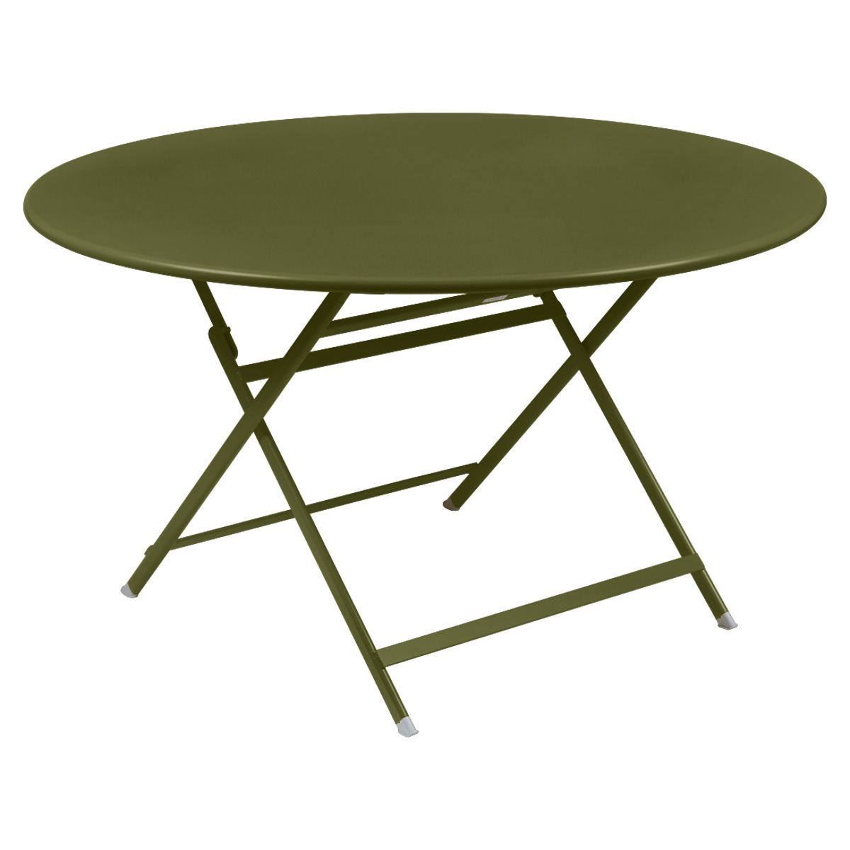 Table ronde 128cm CARACTERE Fermob vert pesto