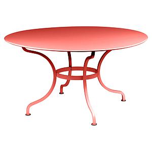 Table ronde 137cm ROMANE Fermob capucine