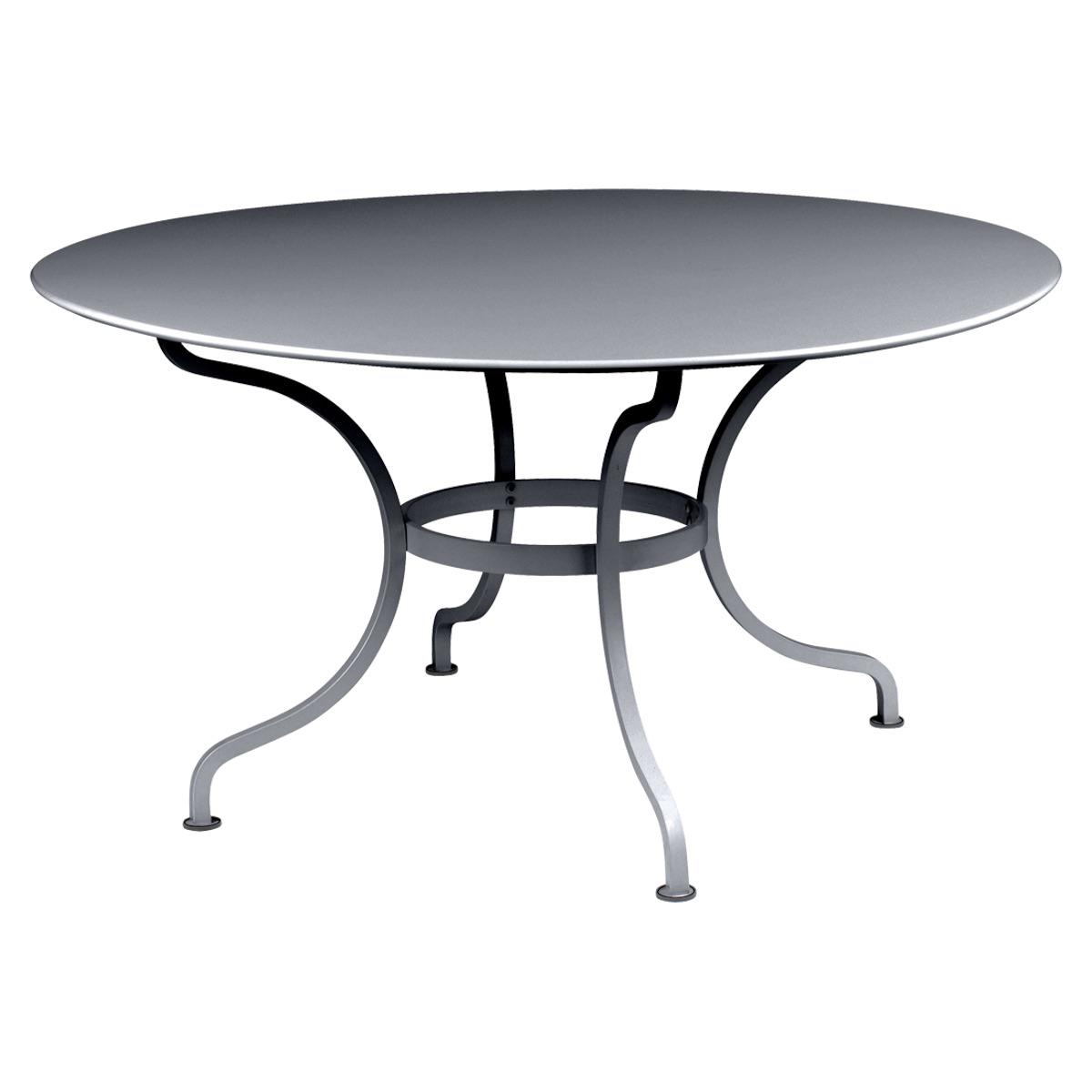 Table ronde 137cm ROMANE Fermob carbone